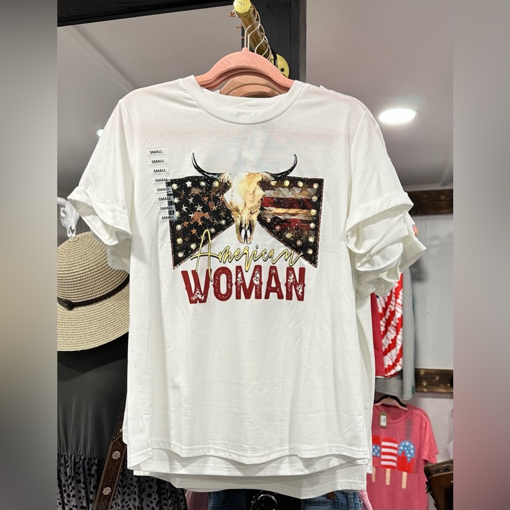 American women t-shirt